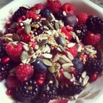 BERRY AND SEED SALAD